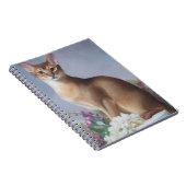 Koperen Schoonheid – Abyssiniaanse Kat Notitieboek (Rechterzijde)