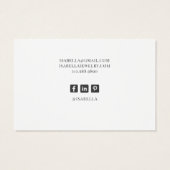  koperen Sinaasappel dat Kaarten voor juwelierswee Visitekaartje (Achterkant)