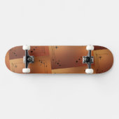 Koperen Skateboard (Horizontaal)