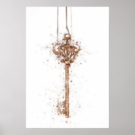 Koperen Sleutel Poster (Voorkant)