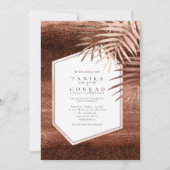 Koperen Sunset Palms ID1323 Kaart (Voorkant)