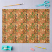 Koperen Tijger Serie Ontwerp 2 Tissuepapier (Craft)
