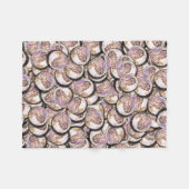 Koperen US centen Fleece Deken (Voorkant (Horizontaal))