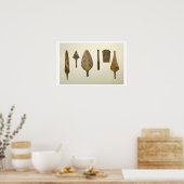 Kopergereedschap, Harappa, 2300-1750 BC Poster (Keuken)