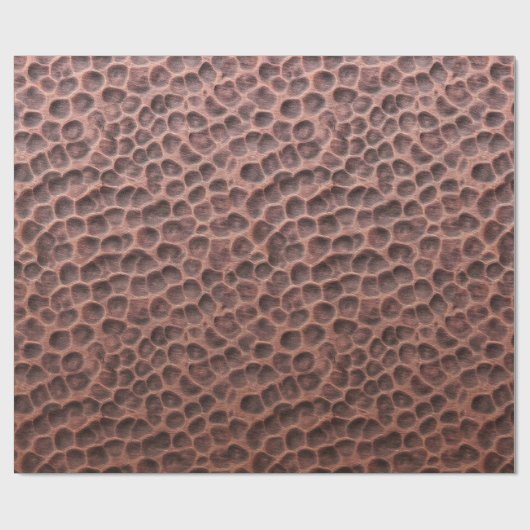 Kopergetextureerd omslagpapier cadeaupapier (Vlak)