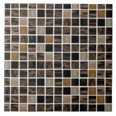 Koperglazen tegels tegeltje (Voorkant)