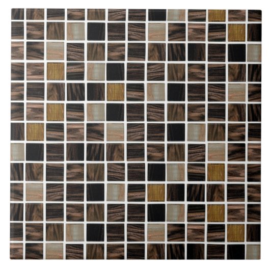 Koperglazen tegels tegeltje (Voorkant)