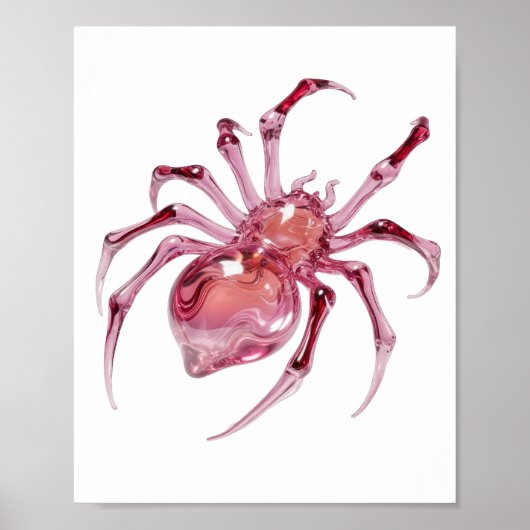 Kopergoud GLASSPIN Bold Design Poster (Voorkant)
