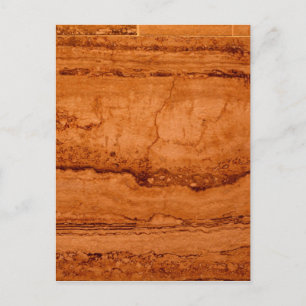 Kopergraniet, ambergeel Sedona-bergen Briefkaart