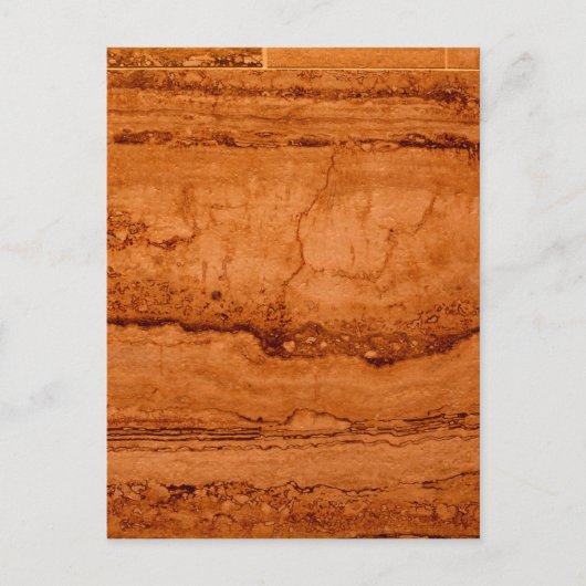 Kopergraniet, ambergeel Sedona-bergen Briefkaart (Voorkant)