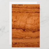Kopergraniet, ambergeel Sedona-bergen Briefpapier (Voorkant / Achterkant)