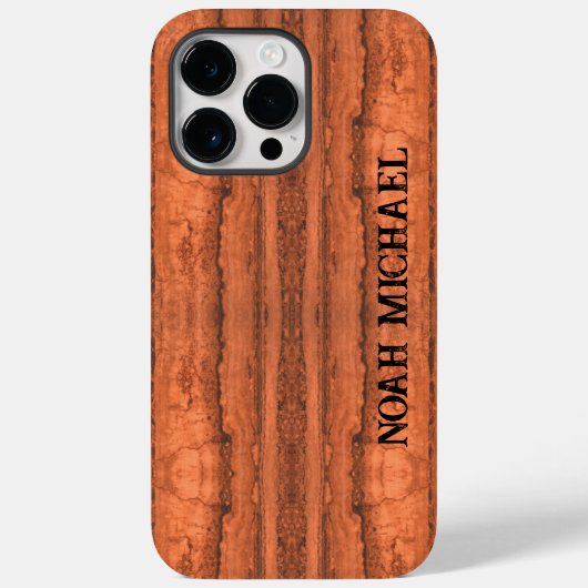 Kopergraniet, ambergeel Sedona-bergen Case-Mate iPhone Case (Achterkant)