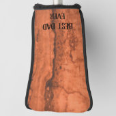 Kopergraniet, ambergeel Sedona-bergen Golfheadcover (Draai 90)