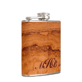 Kopergraniet, ambergeel Sedona-bergen Heupfles (Rechts)