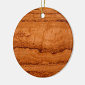 Kopergraniet, ambergeel Sedona-bergen Keramisch Ornament (Links)