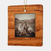 Kopergraniet, ambergeel Sedona-bergen Keramisch Ornament (Links)