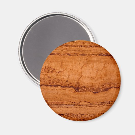 Kopergraniet, ambergeel Sedona-bergen Magneet (Voorkant / Achterkant)