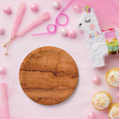 Kopergraniet, ambergeel Sedona-bergen Papieren Bordje (Feest)