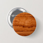 Kopergraniet, ambergeel Sedona-bergen Ronde Button 5,7 Cm (Voorkant /achterkant)