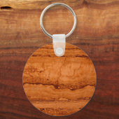 Kopergraniet, ambergeel Sedona-bergen Sleutelhanger (Voorkant)