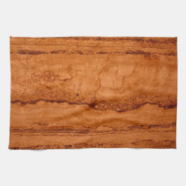 Kopergraniet, ambergeel Sedona-bergen Theedoek