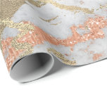 Kopergrijs Foxier Gold Marble Shiny Metallic VIP Cadeaupapier<br><div class="desc">Minimalisme en elegantie,  afhankelijk van de werkelijke ontwikkeling van de binnenbekleding. Voor veel luxe glam-gelegenheden</div>