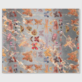 Kopergrijze goudbeemvlinder snijdt Gem Cadeaupapier (Vlak)