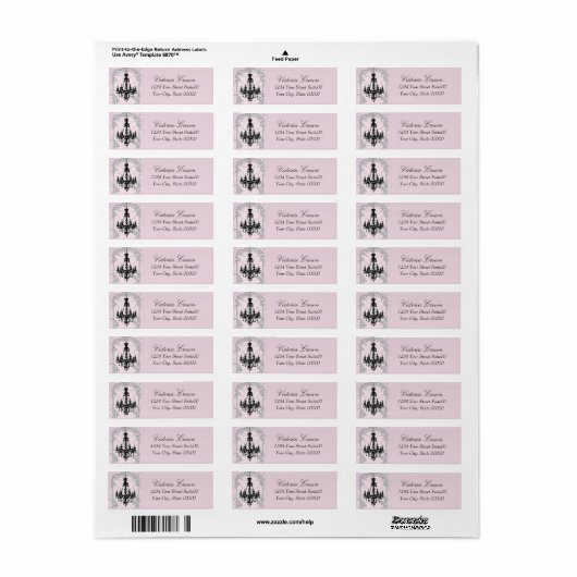 Koperier Return Address Label (Full Sheet)