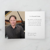 Koperinstrument Thema Leraar Groet Kaart (Binnen)