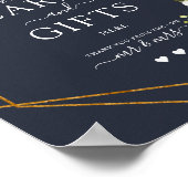 Koperkaarten voor oraal gebruik, witte platte kaar poster (Hoek)