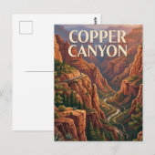 Koperkanyon Briefkaart (Voorkant / Achterkant)
