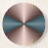 Koperkegel's Zandsteen Onderzetter (Voorkant)