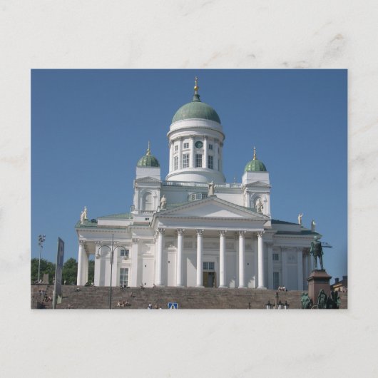 Koperkerk in Helsinki Briefkaart (Voorkant)