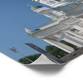 Koperkerk in Helsinki Poster (Hoek)