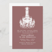 Koperkleur Roos Cute Color Complementing Wedding Kaart (Voorkant / Achterkant)