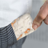 Koperkleurige Roos Glam Vip Visitekaartje