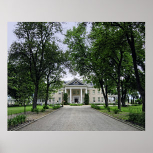 Koperkoning Daly's Riverside Mansion - Montana Poster