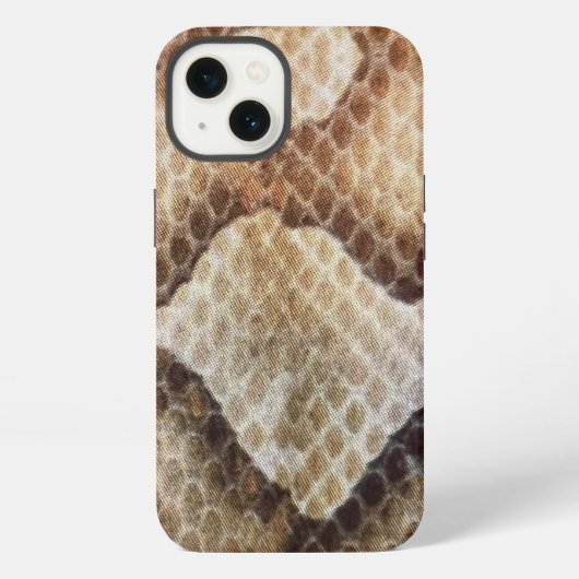 Koperkopslang iPhone Hoesje (Achterkant)