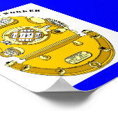 Koperkraakwerker Poster (Hoek)