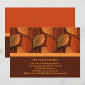 Koperleurenuitnodiging Kaart (Voorkant / Achterkant)