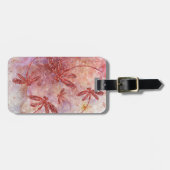 Koperlibellen op hete zomerlucht bagagelabel (Voorkant horizontaal)