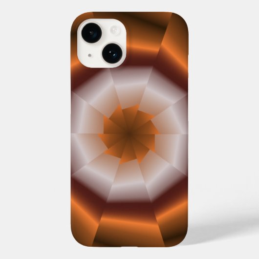 Koperlint bloemen Case-Mate iPhone case (Achterkant)