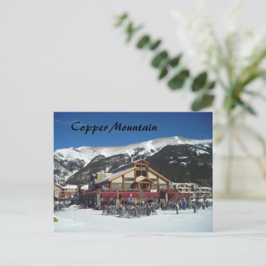 Koperlodge Briefkaart (Staand voorkant)