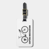 Kopermechanisme Bagagelabel (Voorkant verticaal)