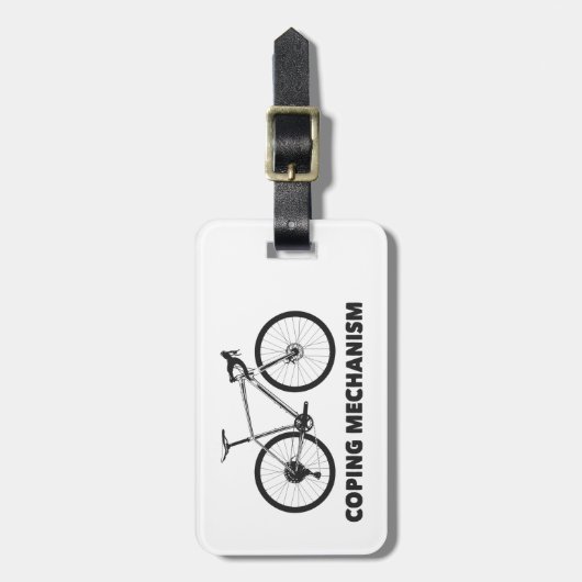 Kopermechanisme Bagagelabel (Voorkant verticaal)