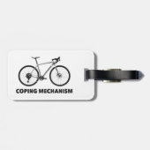 Kopermechanisme Bagagelabel (Achterkant horizontaal)