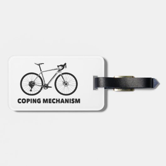 Kopermechanisme Bagagelabel (Achterkant horizontaal)