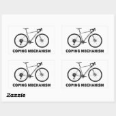 Kopermechanisme Rechthoekige Sticker (Vel)