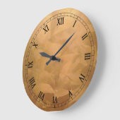 Kopermetaalhandgeborsteld Grote Klok (Hoek)