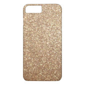 Kopermetalen Roos Glitter Case-Mate iPhone Case (Achterkant)